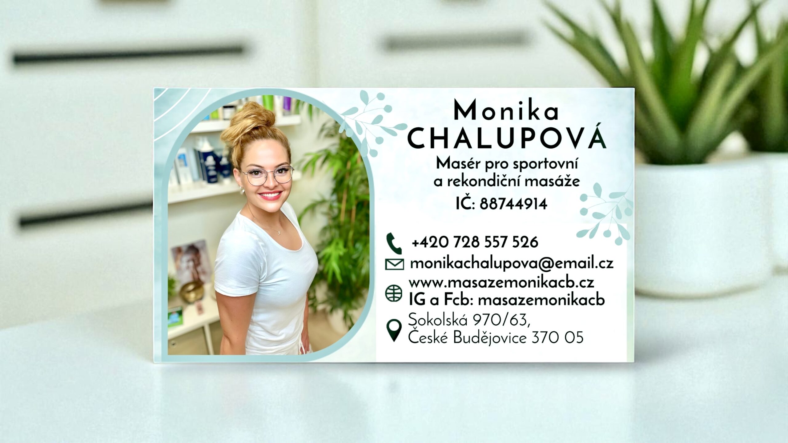 Masáže Monika ČB – atmosféra